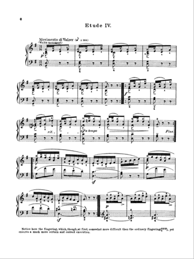 Bertini: Twenty-five Easy Studies, Op. 100