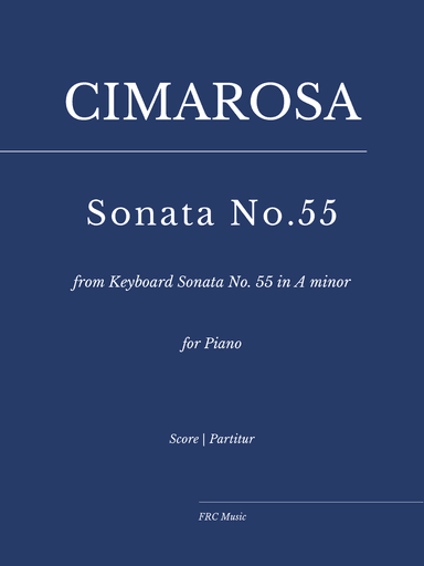 Cimarosa: Sonata No. 55 in A minor for Piano (as played by Víkingur Ólafsson)