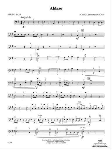Ablaze: String Bass