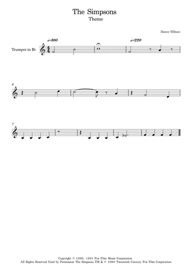 Theme From The Simpsons