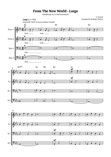 Largo (2nd movement of the Symphony no. 9 'From The New World')