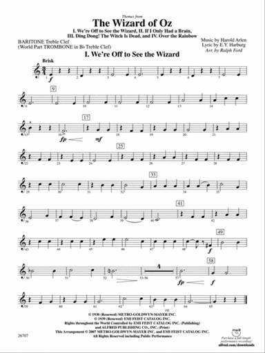 The Wizard of Oz: Baritone T.C.