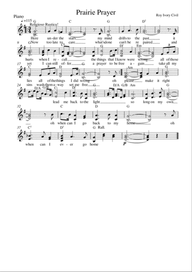 Prairie Prayer