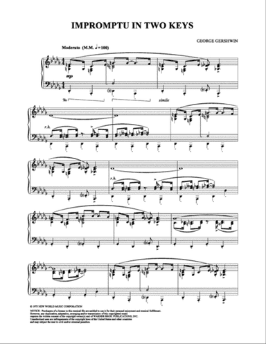 Impromptu in Two Keys