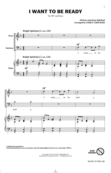 I Want To Be Ready (from Music In The Air)