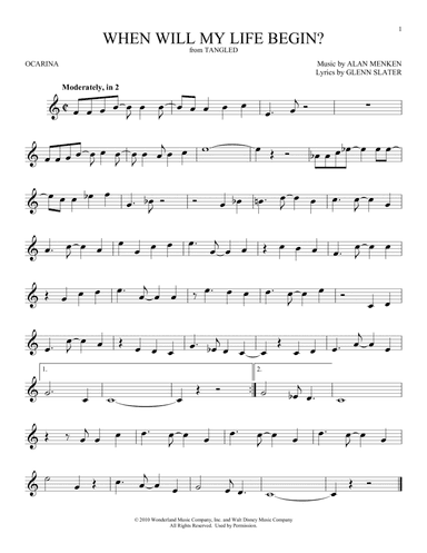 When Will My Life Begin? (from Tangled)