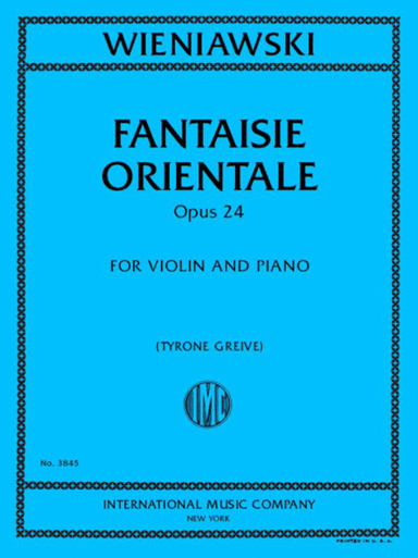 Fantaisie Orientale, Op. 24