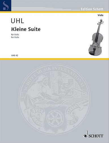 Kleine Suite fur Viola