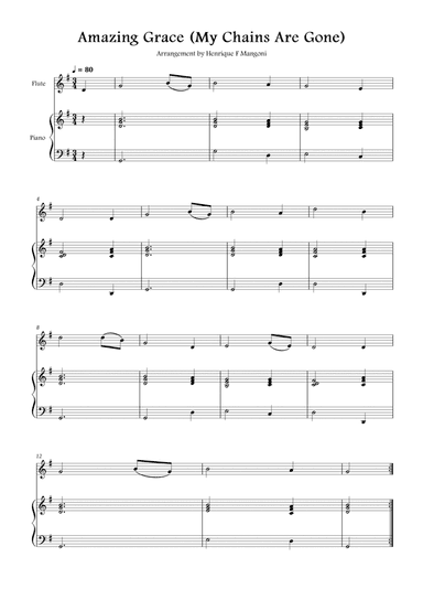 Amazing Grace (My Chains Are Gone)