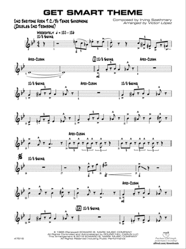 Get Smart Theme: 2nd Baritone T.C.