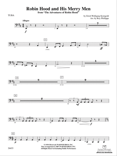 Robin Hood and His Merry Men: Tuba
