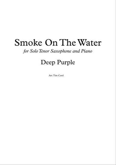 Smoke On The Water