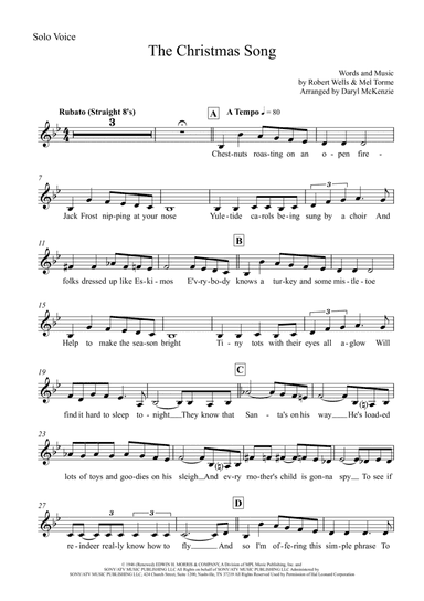 The Christmas Song (chestnuts Roasting On An Open Fire)