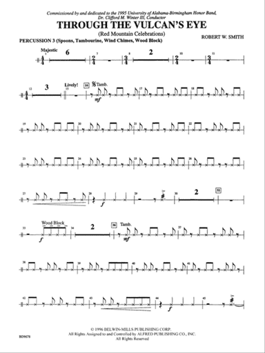 Through the Vulcan's Eye: 3rd Percussion