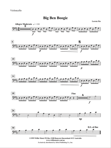 Big Ben Boogie: Cello