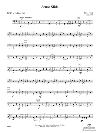 Señor Slide: (wp) E-flat Tuba B.C.