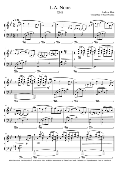 L.a. Noire Main Theme