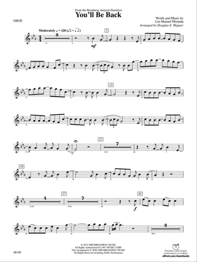 You'll Be Back: Oboe