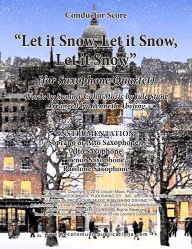Let It Snow! Let It Snow! Let It Snow!