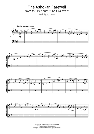 The Ashokan Farewell (from the TV series "The Civil War")