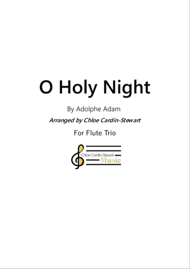 O Holy Night - Flute Trio
