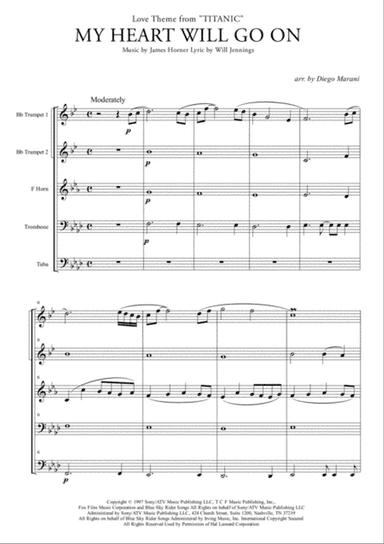 My Heart Will Go On (Love Theme from Titanic)