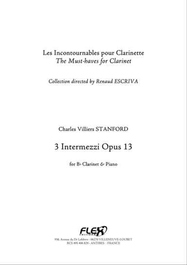 3 Intermezzi Opus 13