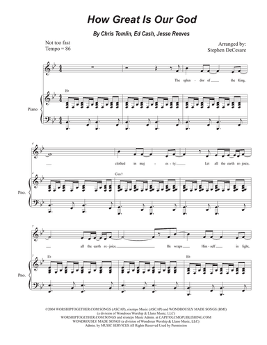 How Great Is Our God