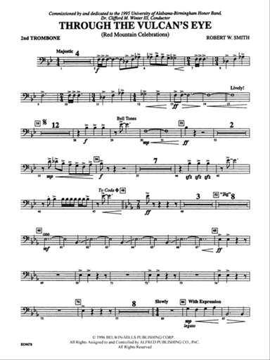 Through the Vulcan's Eye: 2nd Trombone