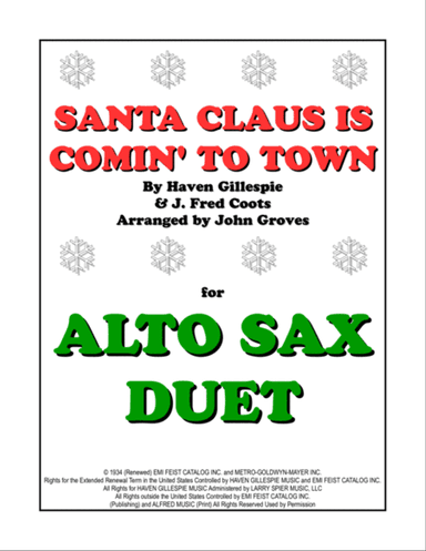 Santa Claus Is Comin' To Town