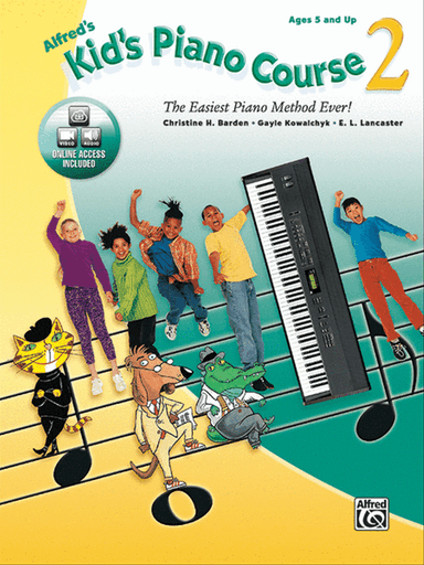 Alfred's Kid's Piano Course, Book 2