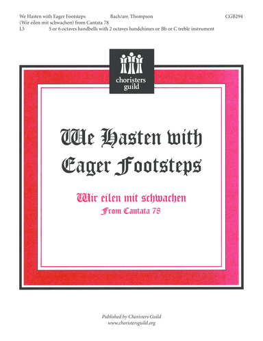 We Hasten with Eager Footsteps