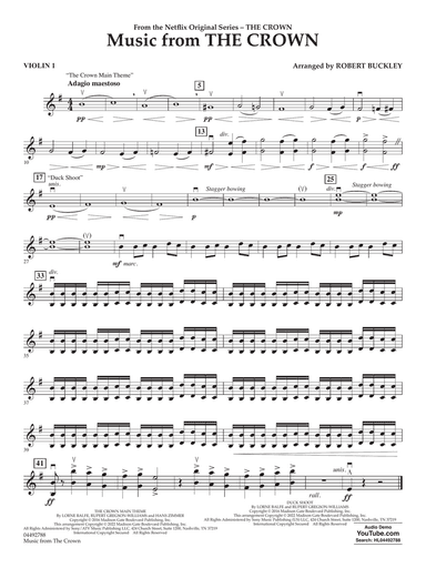 Music from The Crown - Violin 1
