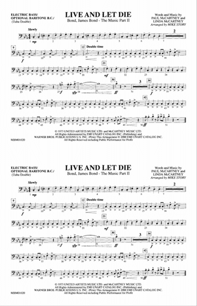 Live and Let Die: Electric Bass