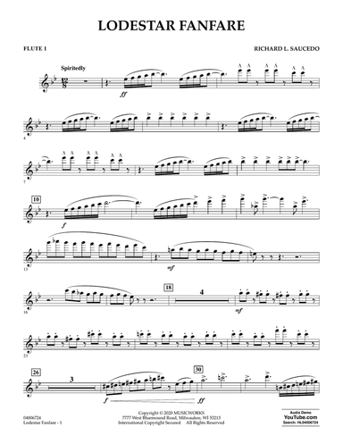 Lodestar Fanfare - Flute 1