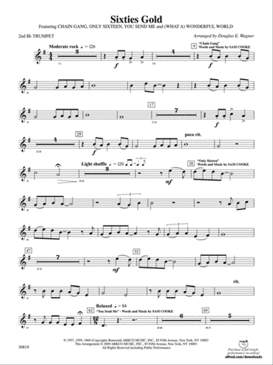 Sixties Gold: 2nd B-flat Trumpet