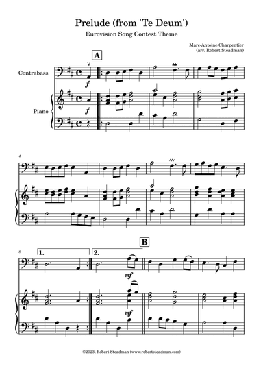 Prelude (from 'Te Deum') - EUROVISION SONG CONTEST THEME