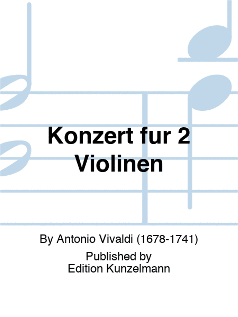 Concerto for 2 violins