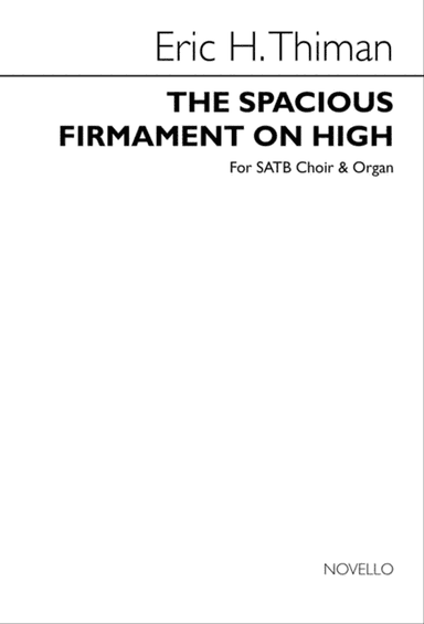 The Spacious Firmament on High