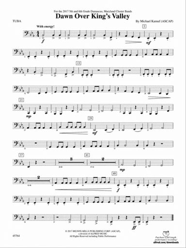 Dawn Over King's Valley: Tuba