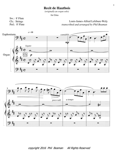 Recit de Hautbois