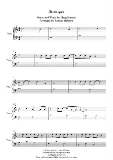 Stronger (What Doesn't Kill You)