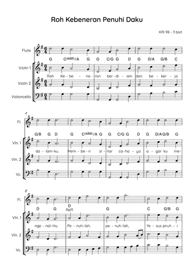 Fill Me Now / Roh Kebenaran Penuhi Daku