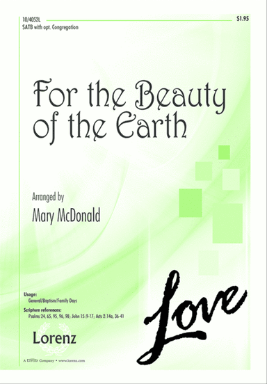 For the Beauty of the Earth