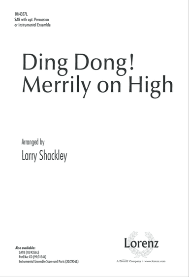 Ding Dong! Merrily on High