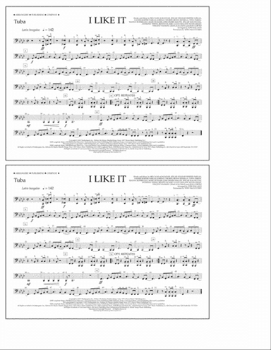 I Like It (arr. Tom Wallace) - Tuba