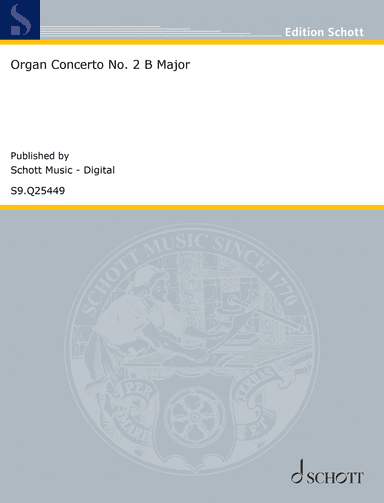 Organ Concerto No. 2 B Major