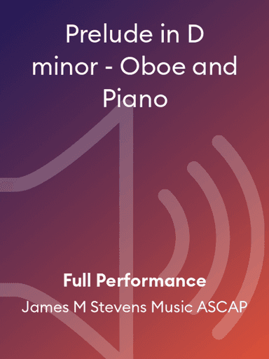 Prelude in D minor - Oboe and Piano