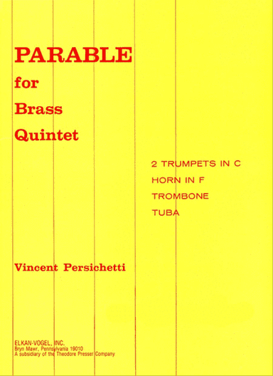 Parable For Brass Quintet