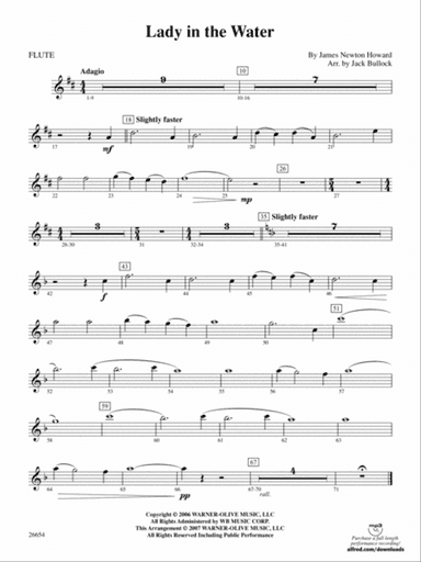 Lady in the Water: Flute